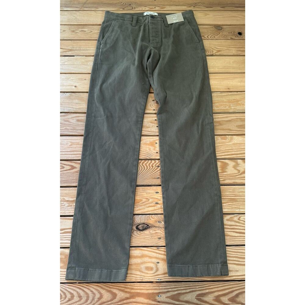 NWT $110 Madewell Slim Jeans Size 31x34 Men’s Olive
